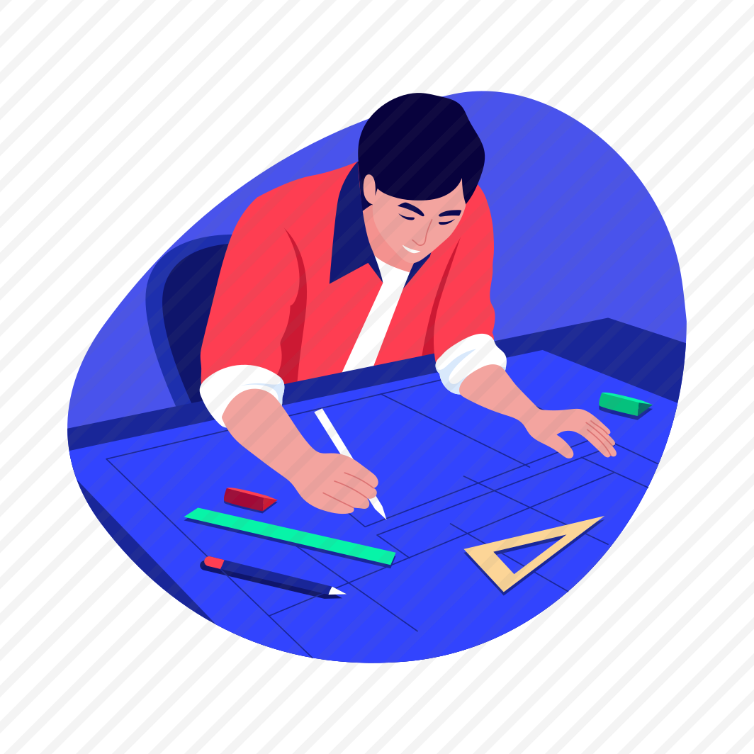 Designing Blueprint, Designing, Map, Drafting, Prototype, preview