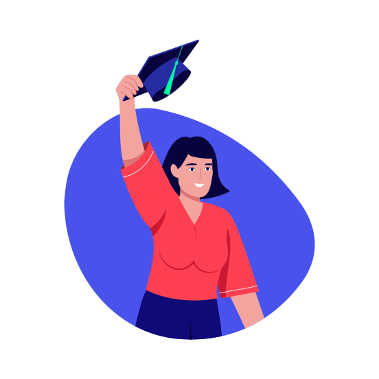 Graduate, Scholar, Pupil, Student, Learner illustration