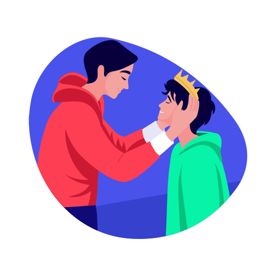 Honouring, Respecting, Recognizing, Acknowledging, Leadership illustration