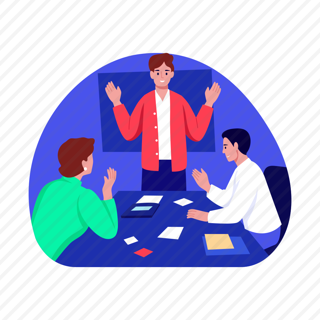 Team Discussion, Meeting, Conversation, Talk, Chat, preview