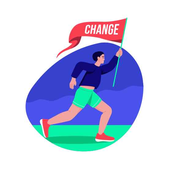 Youth Leader, Mission, Aim, Leadership, Young Leader illustration