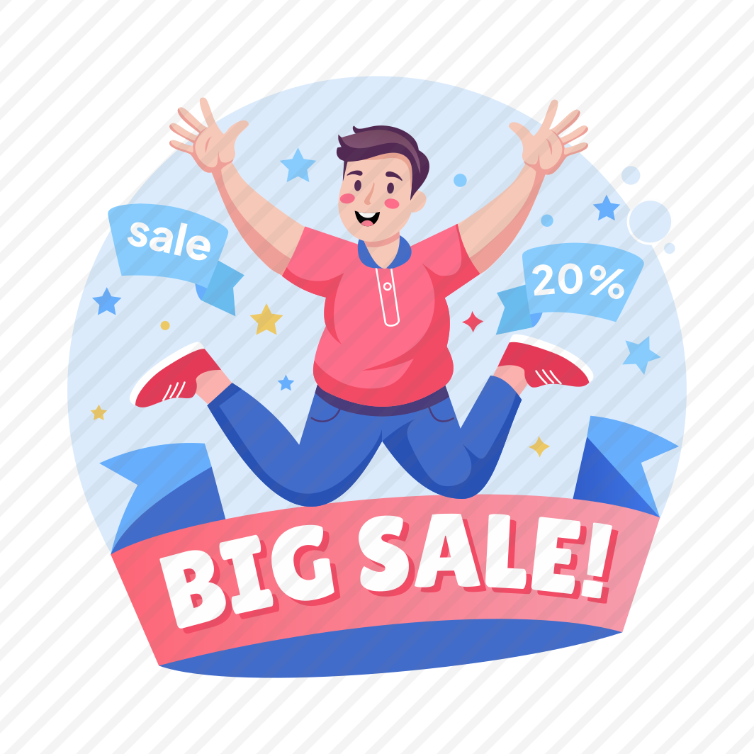 Big Sale, Promotion, Discount, Rebate, Excited preview