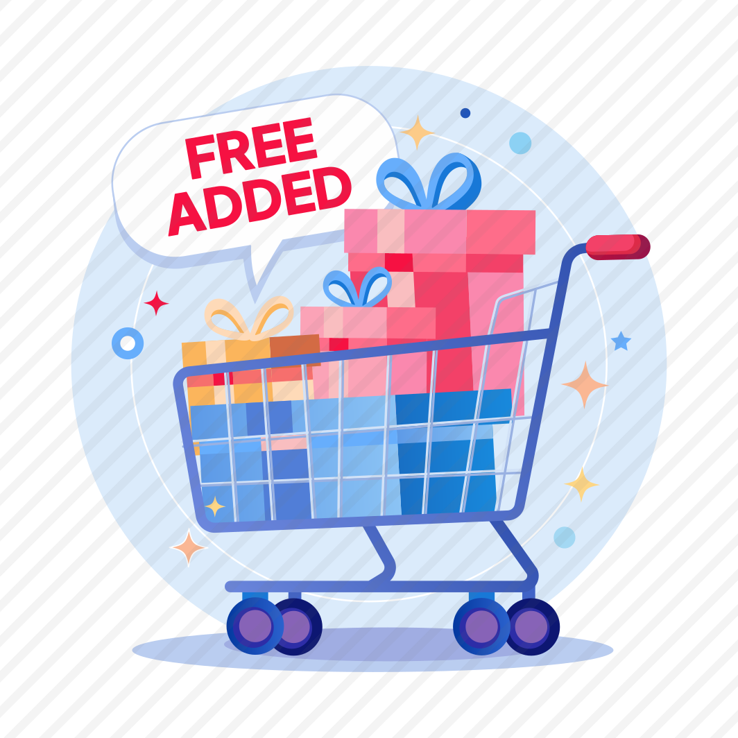 Free Gifts, Cart, Presents, Surprise, Rewards, preview