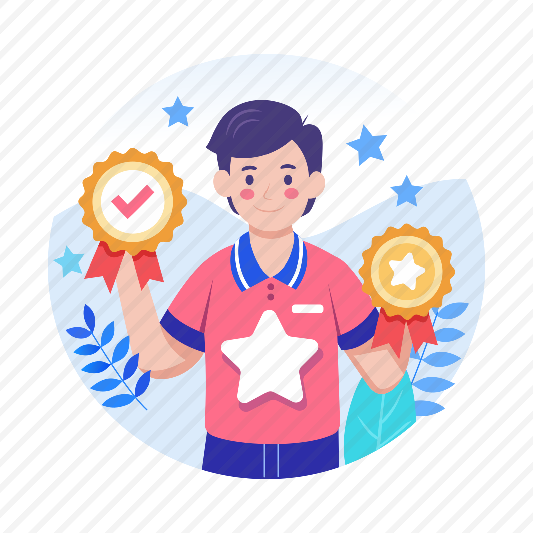 Loyalty Badge, Reward, Award, Recognition, Points, preview