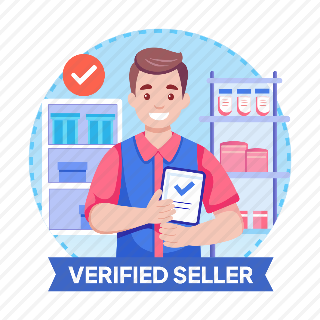 Verified Seller, Reliable, Trusted, Satisfied, Happy, preview