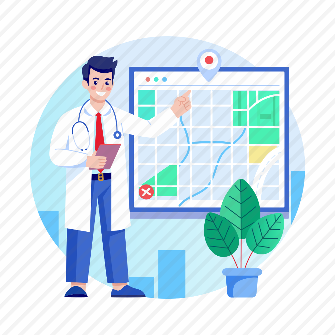 Clinic Map, Location, Navigation, Directional, Doctor preview