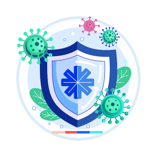 Disease Prevention, Protection, Virus, Medical, Healthcare, illustration