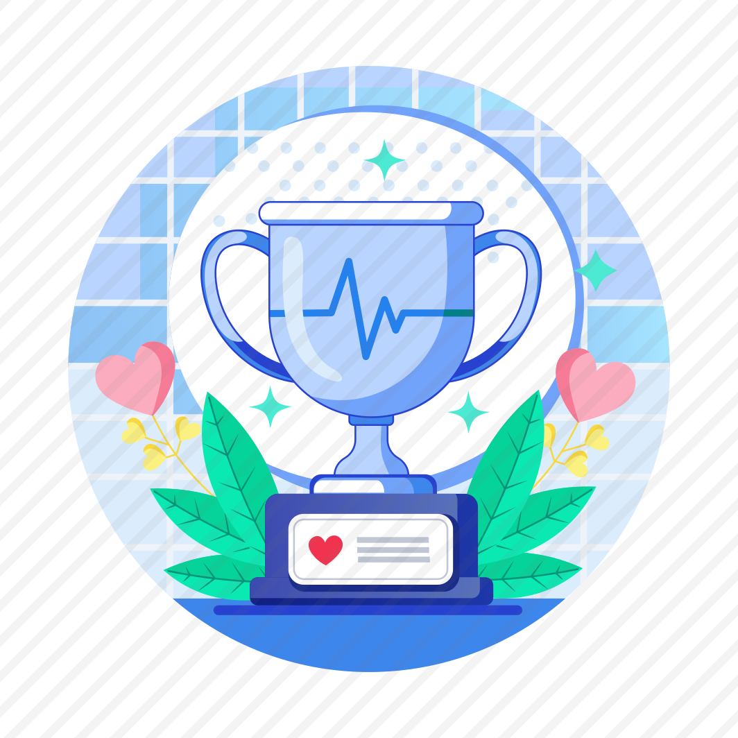 Health Achievement, Award, Trophy, Reward, Medical preview