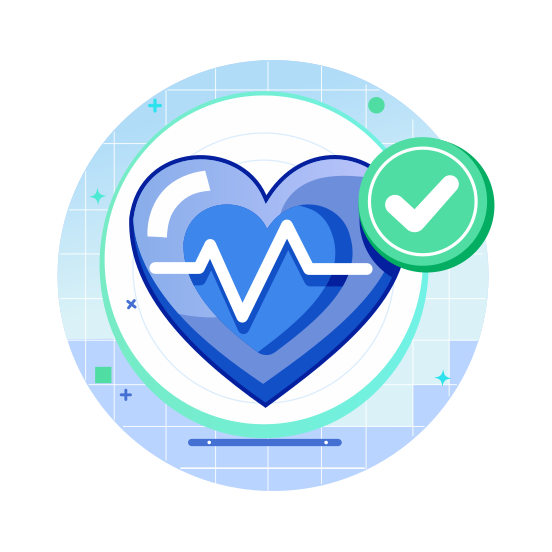 Heart Rate, Cardiology, Pulse Rate, Medical, Healthcare illustration