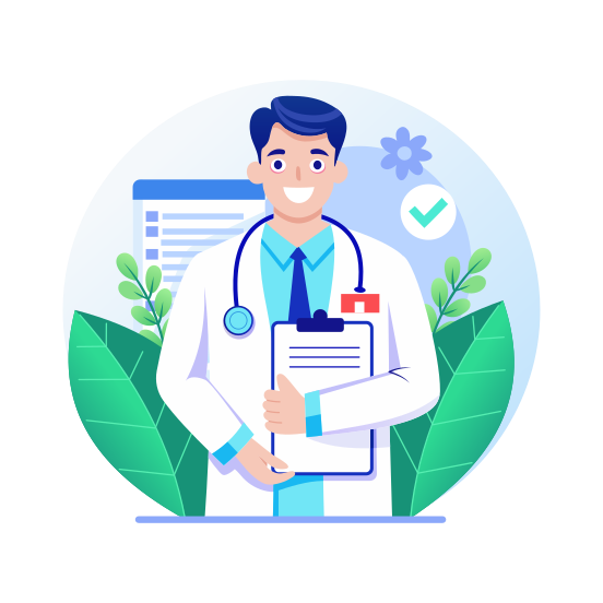 Medical Assistant, Doctor, Physician, Healthcare, Hospital  Medic illustration