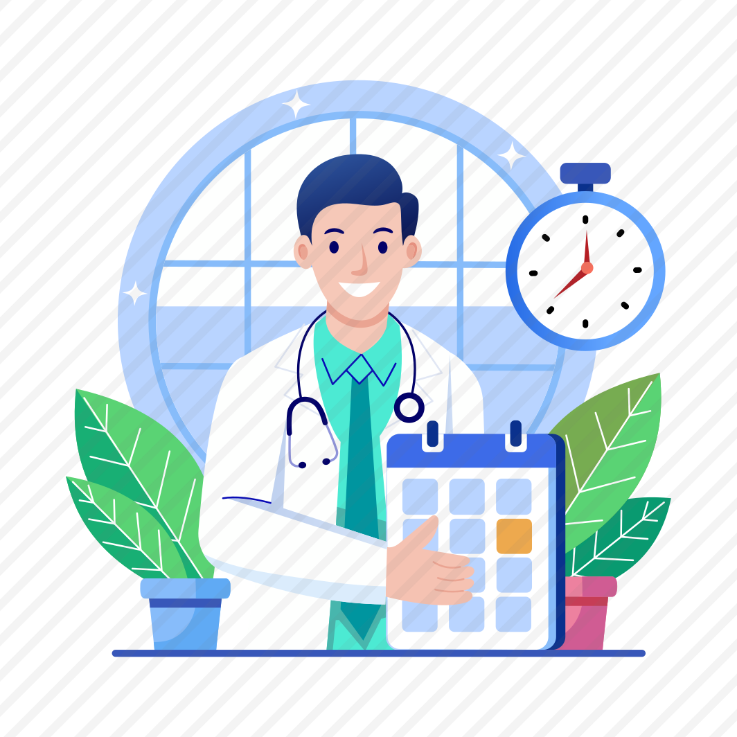 Reschedule Appointment, Planner, Reminder, Doctor, Medical preview