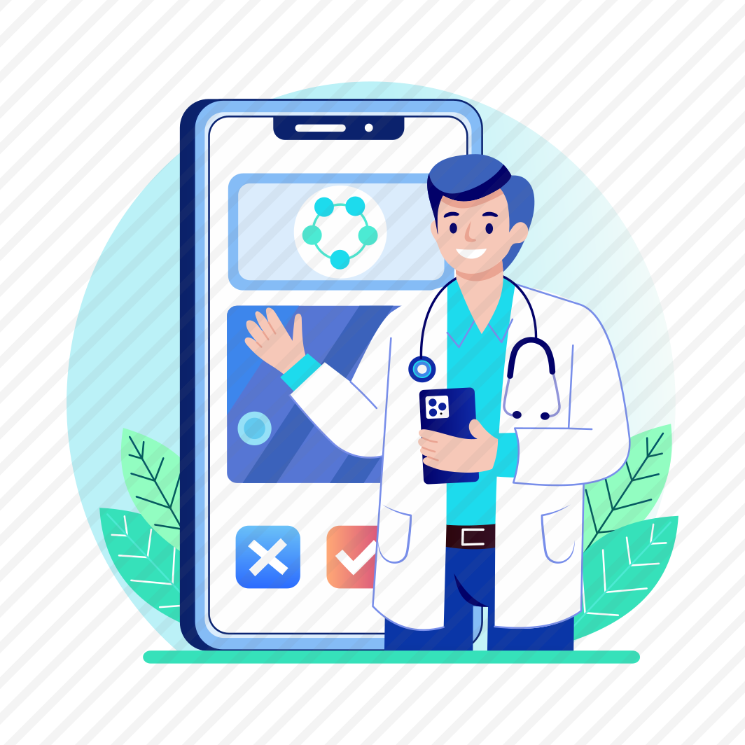 Telemedicine, Treatment, Doctor, Consultation, App preview