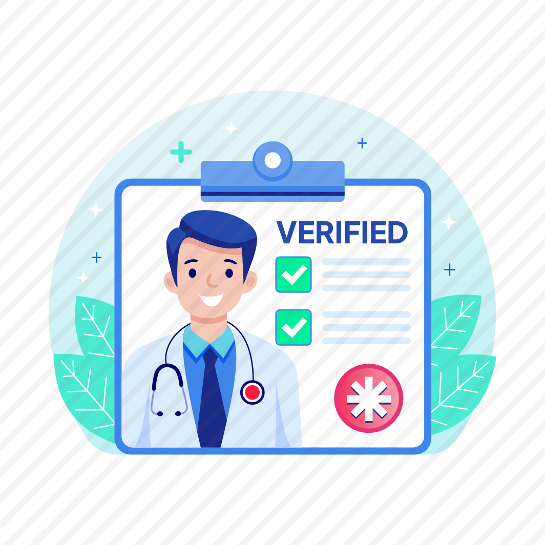 Verified Doctor, Professional, Specialist, Physician, Medical preview