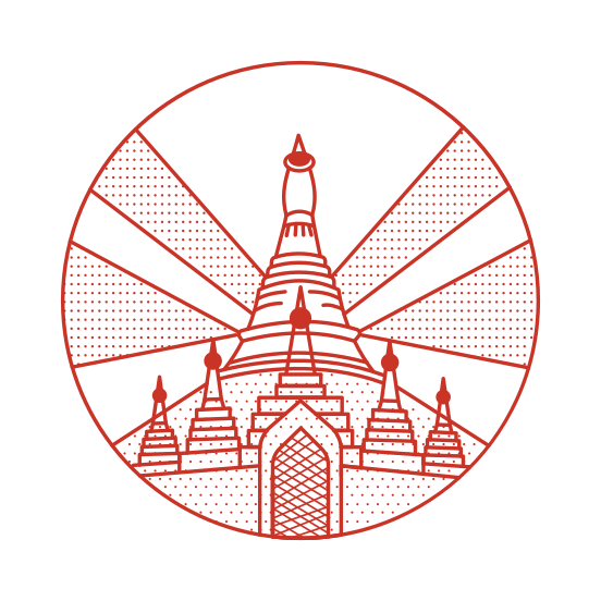 Shwedagon Pagoda, Temple, Landmark, Building, Structure, Architecture illustration