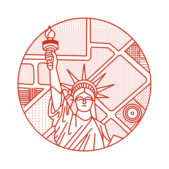 Statue Liberty, Sculpture, Landmark, Monument, Structure, illustration
