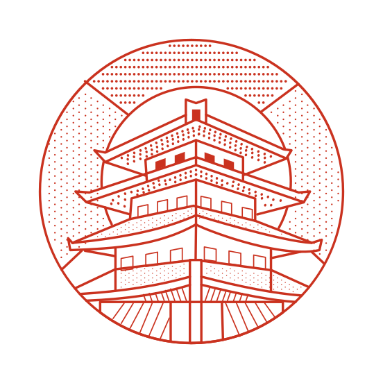 Todai Ji, Japanese, Landmark, Building, Structure, illustration