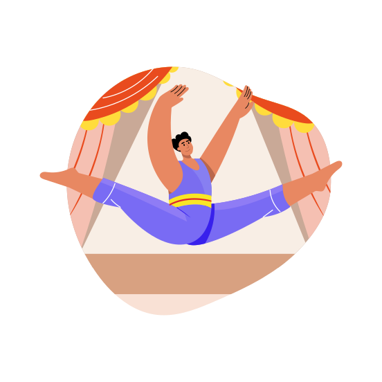 Contemporary Dance, Acrobatics, Performing, Artist, Choreography, illustration