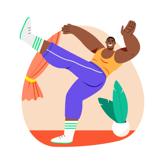 Dance Move, Breakdance, Performing, Artist, Choreography illustration