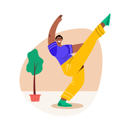Solo Dancer, Performing, Artist, Choreography, Posing illustration