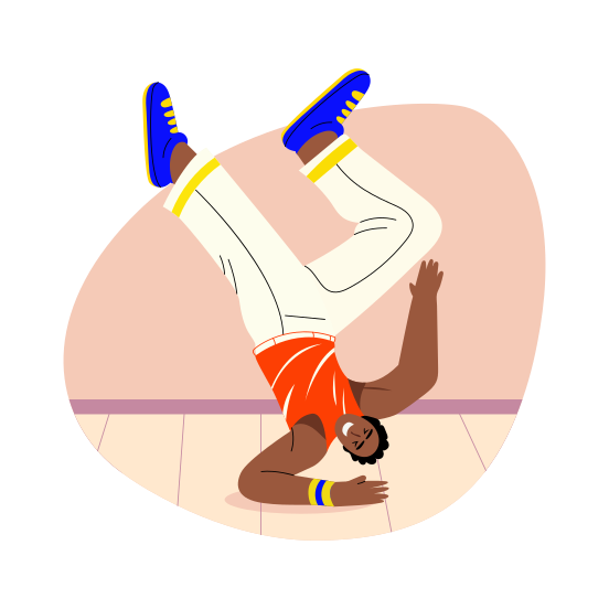 Street Dancer, Breakdancing, Performing, Artist, Choreography illustration