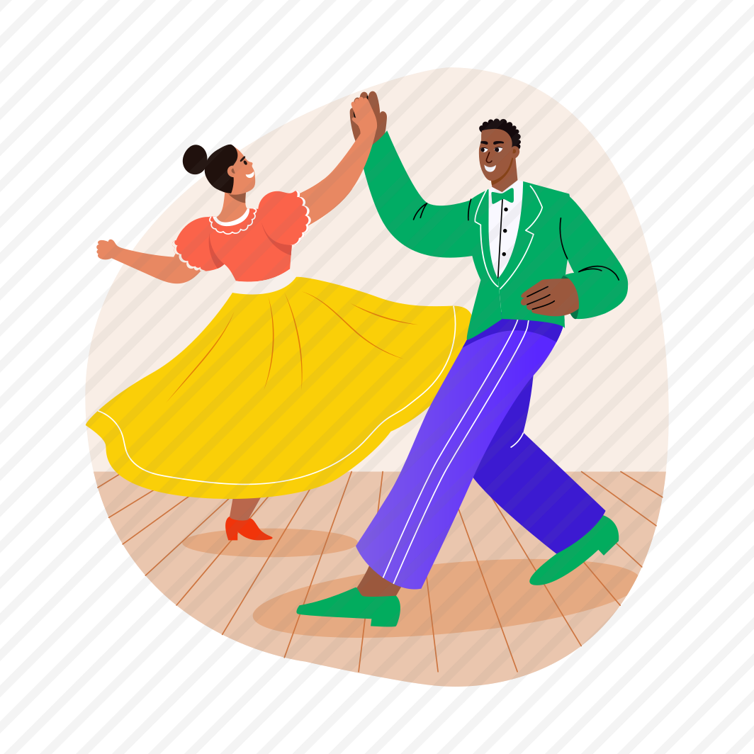Swing Dance, Couple, Dancing, Performing, Artists preview