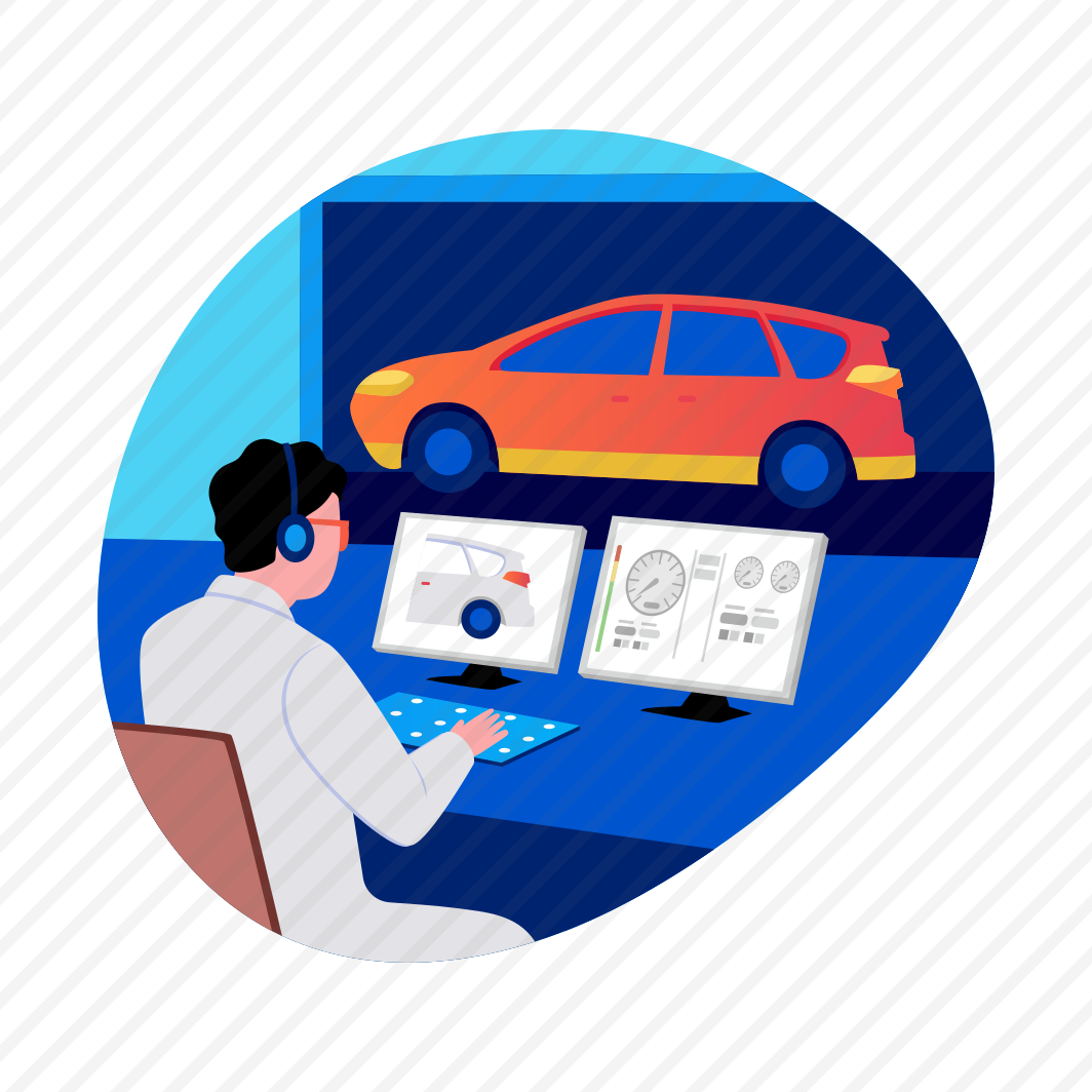 Car Diagnosis, Testing, Automotive Engineer, Technician, Mechanical preview