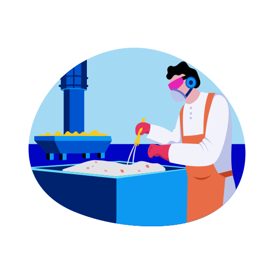 Extracting Minerals, Engineering, Expert, Specialist, Worker illustration