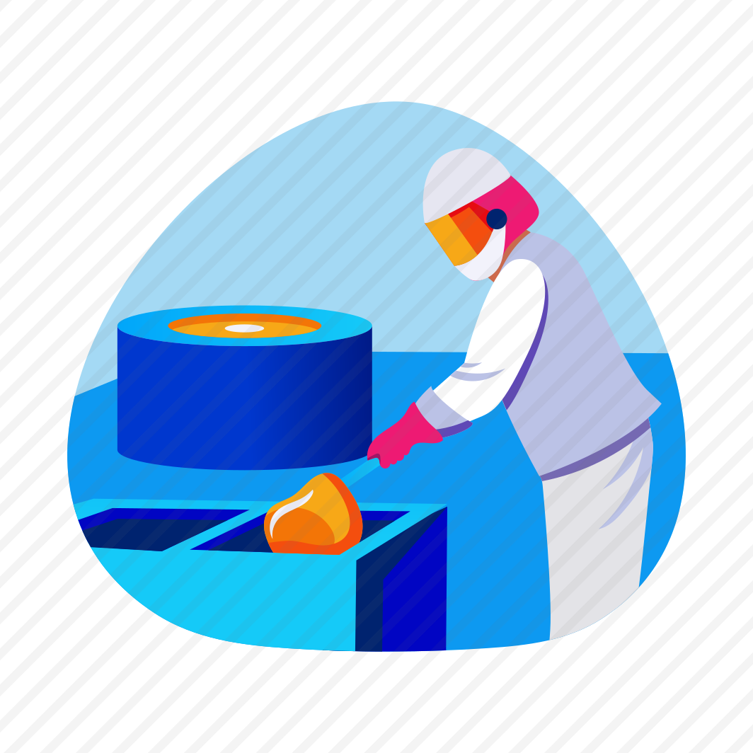 Glass Melting, Material Engineering, Worker, Profession, Occupation preview