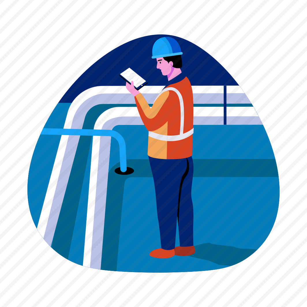 Hydrostatic Testing, Pipeline, Pressure, Civil Engineer, Worker preview