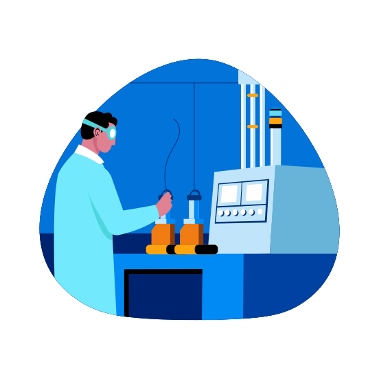 Scientist, Researcher, Lab Technician, Experiment, Expert illustration