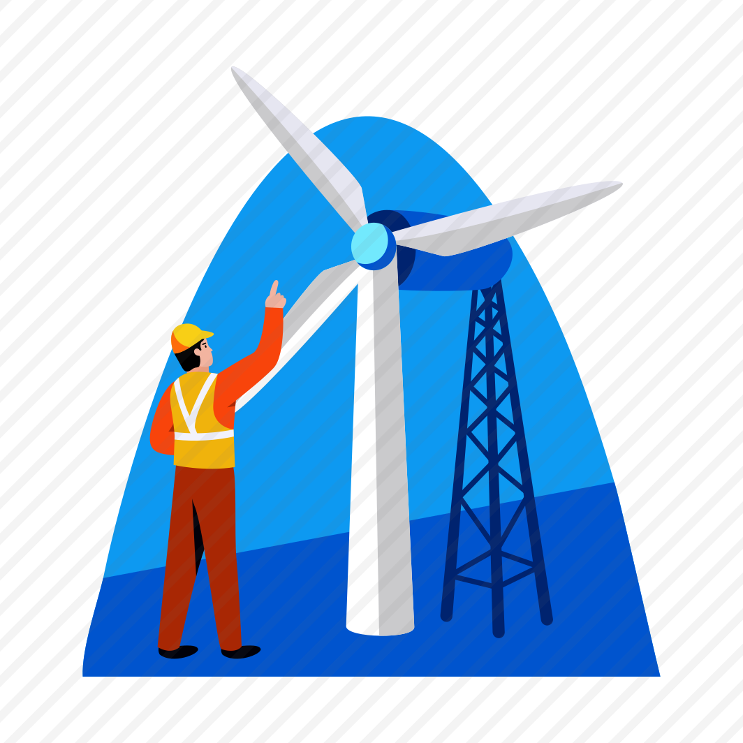 Windmill Engineer, Turbine, Electrical, Mechanical, Worker preview