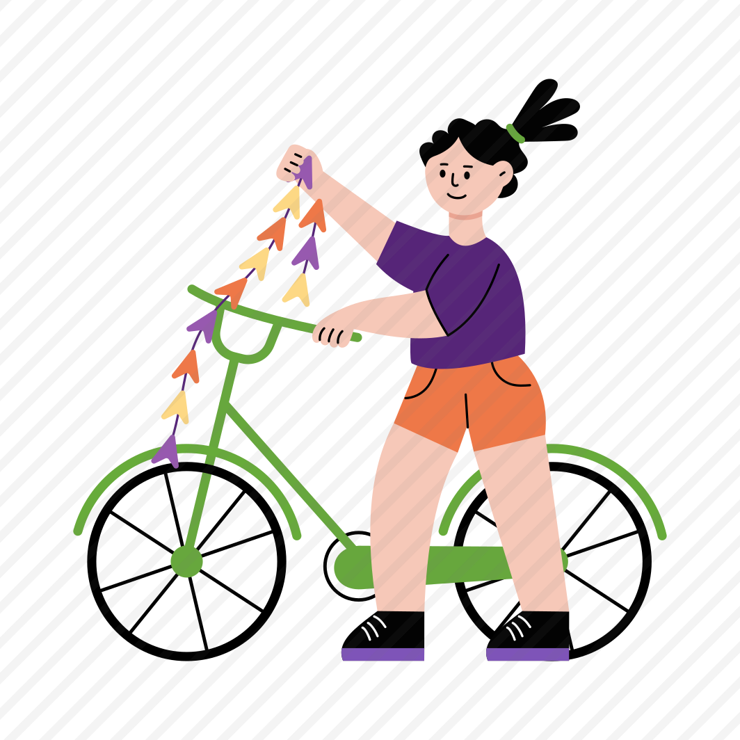 Decorating Cycle, Fun, Bicycle, Activity, Vehicle preview