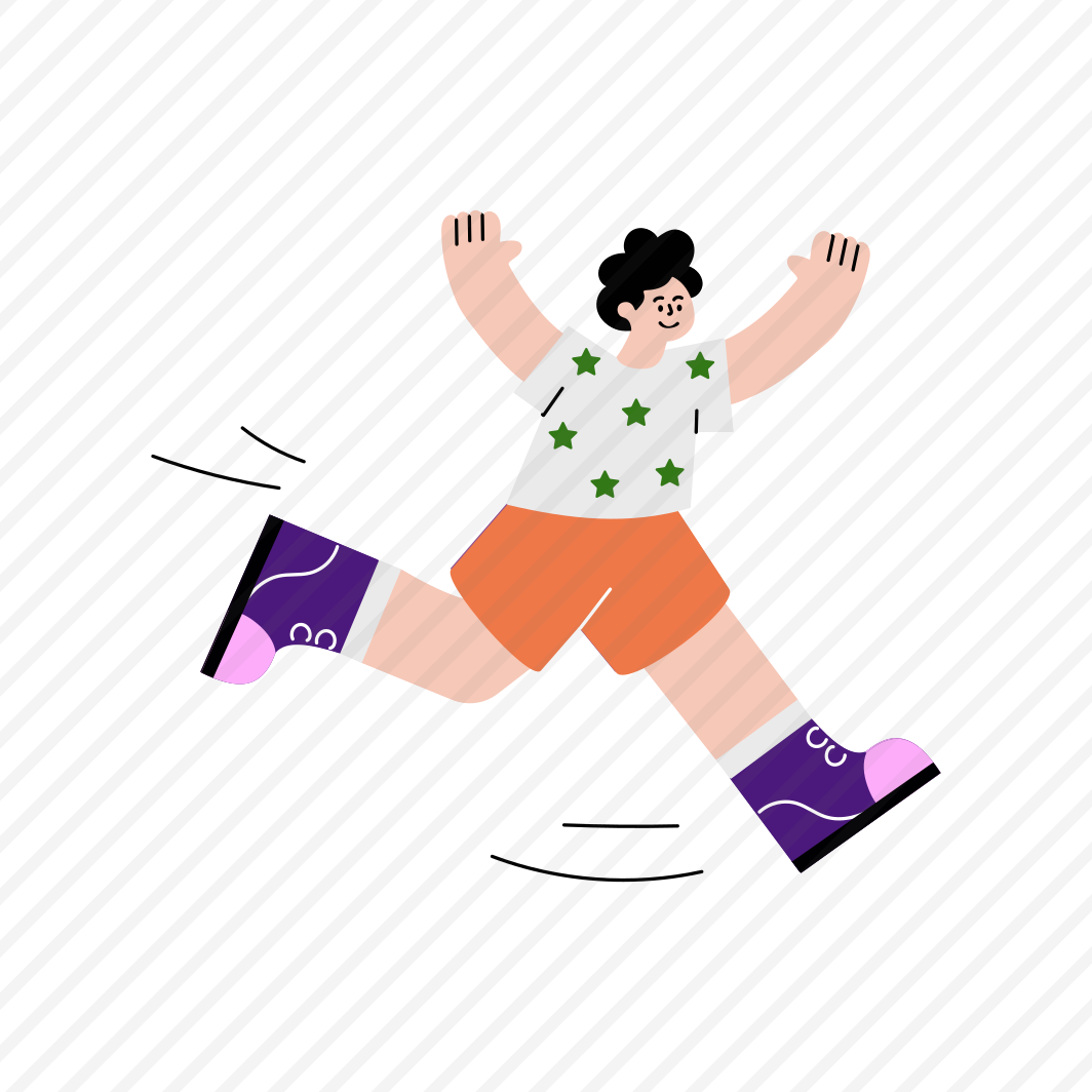 Happy Kid, Jumping, Excited, Cheerful, Smiling preview