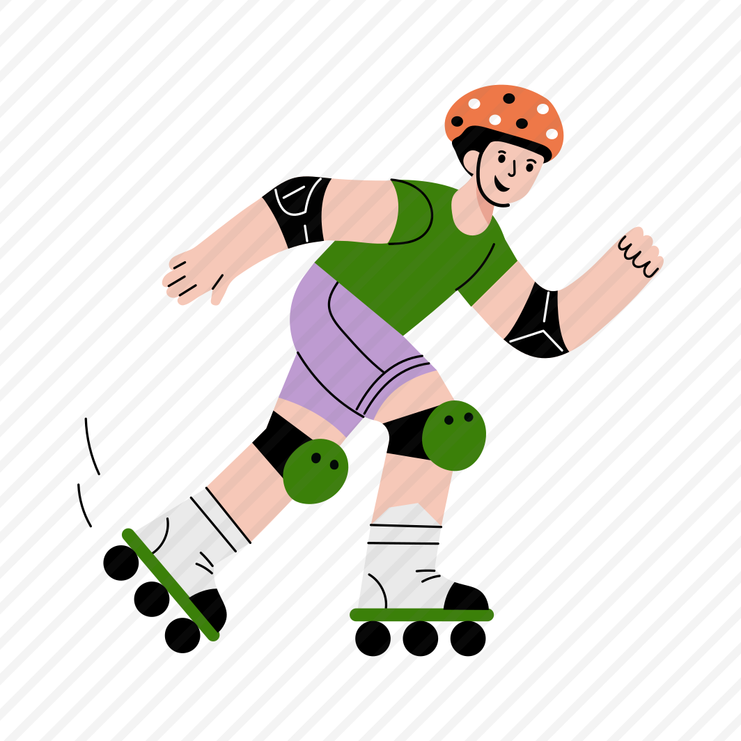 Roller Skating, Adventure, Activity, Sport, Playing preview