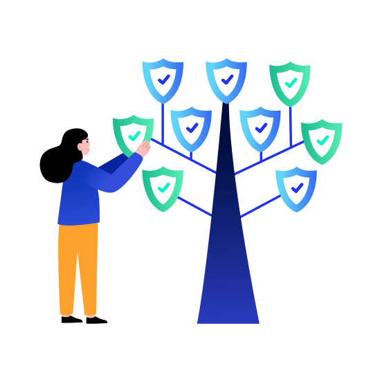 Cyber Resilience, Defense, Prevention, Privacy, Secure illustration