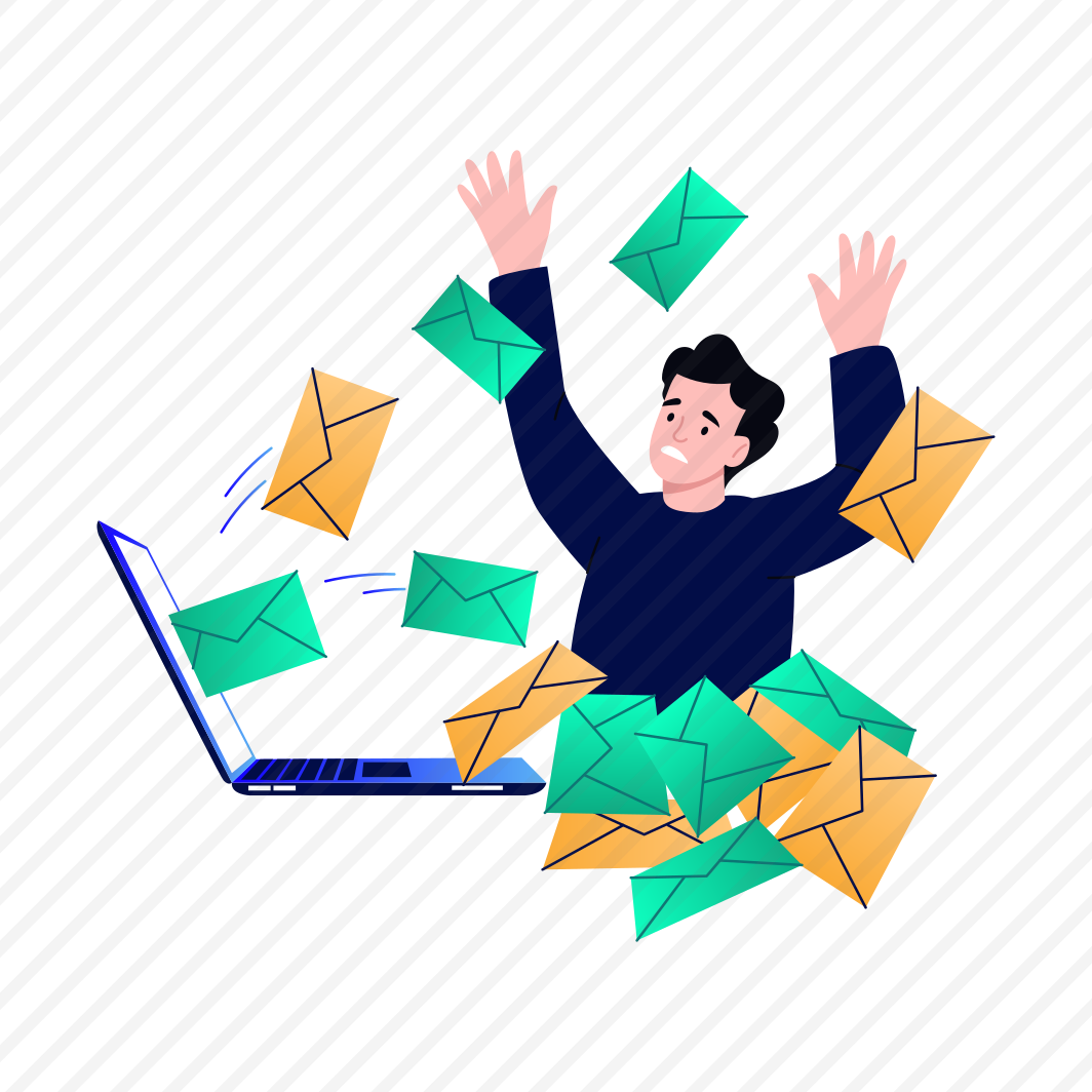 Email Spamming, Unsolicited, Messages, Phishing, Laptop preview