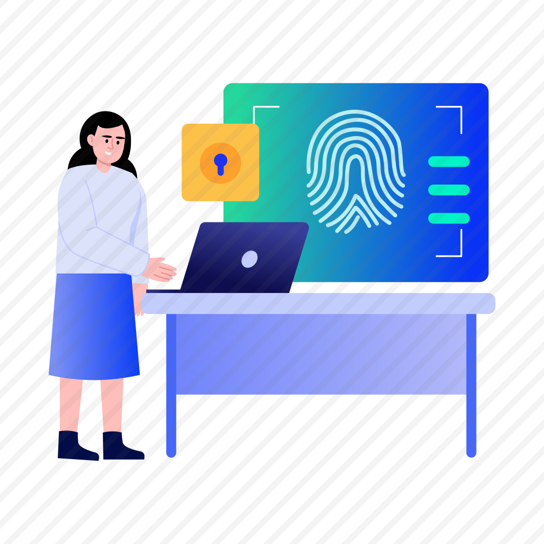 Fingerprint Scanner, Biometric, Scanning, Authentication, Safety preview