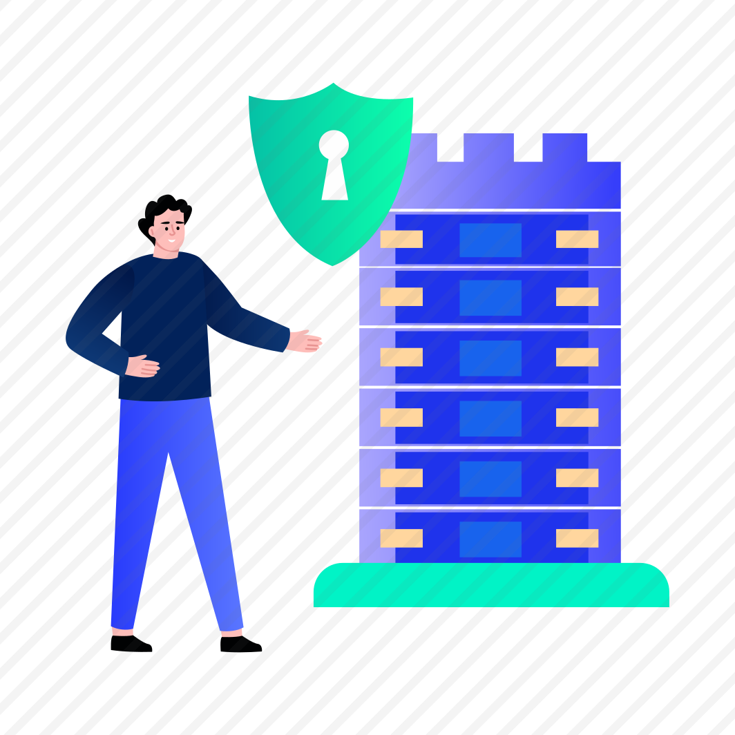 Server Security, Protection, Safety, Privacy, Datacenter preview