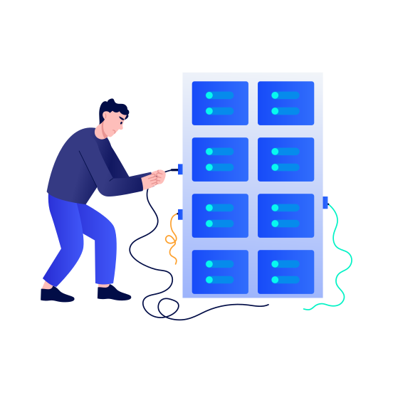 System Breach, Fraud, Hacker, Breaking, Vulnerability illustration