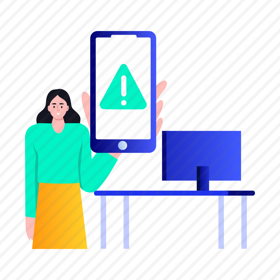 Threat Alert, Warning, Mobile, Notification, Virus preview