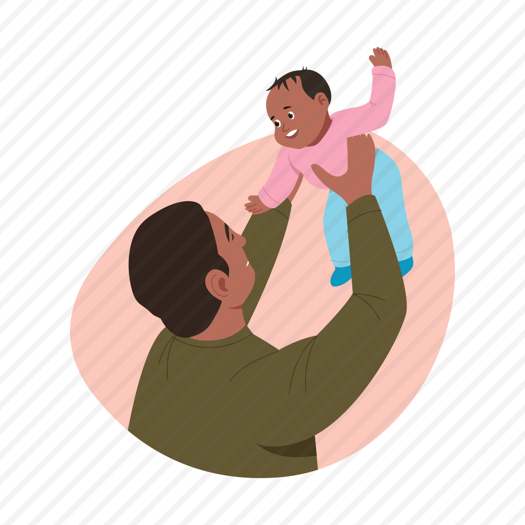 Lifting Baby, Playing, Fatherhood, Happy Kid, Parenting preview