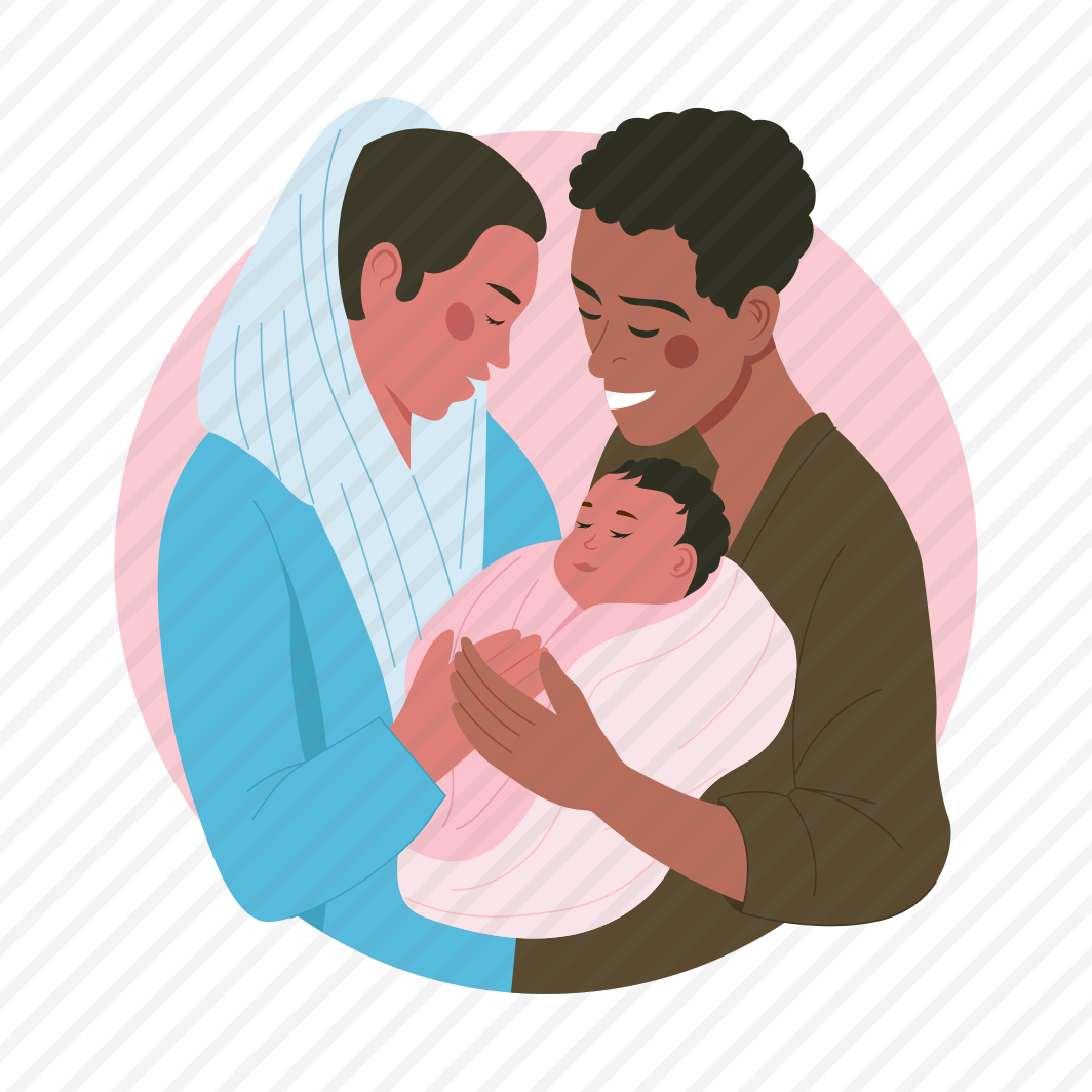 Mom Dad, Parents, Cherished, Newborn, Family, preview