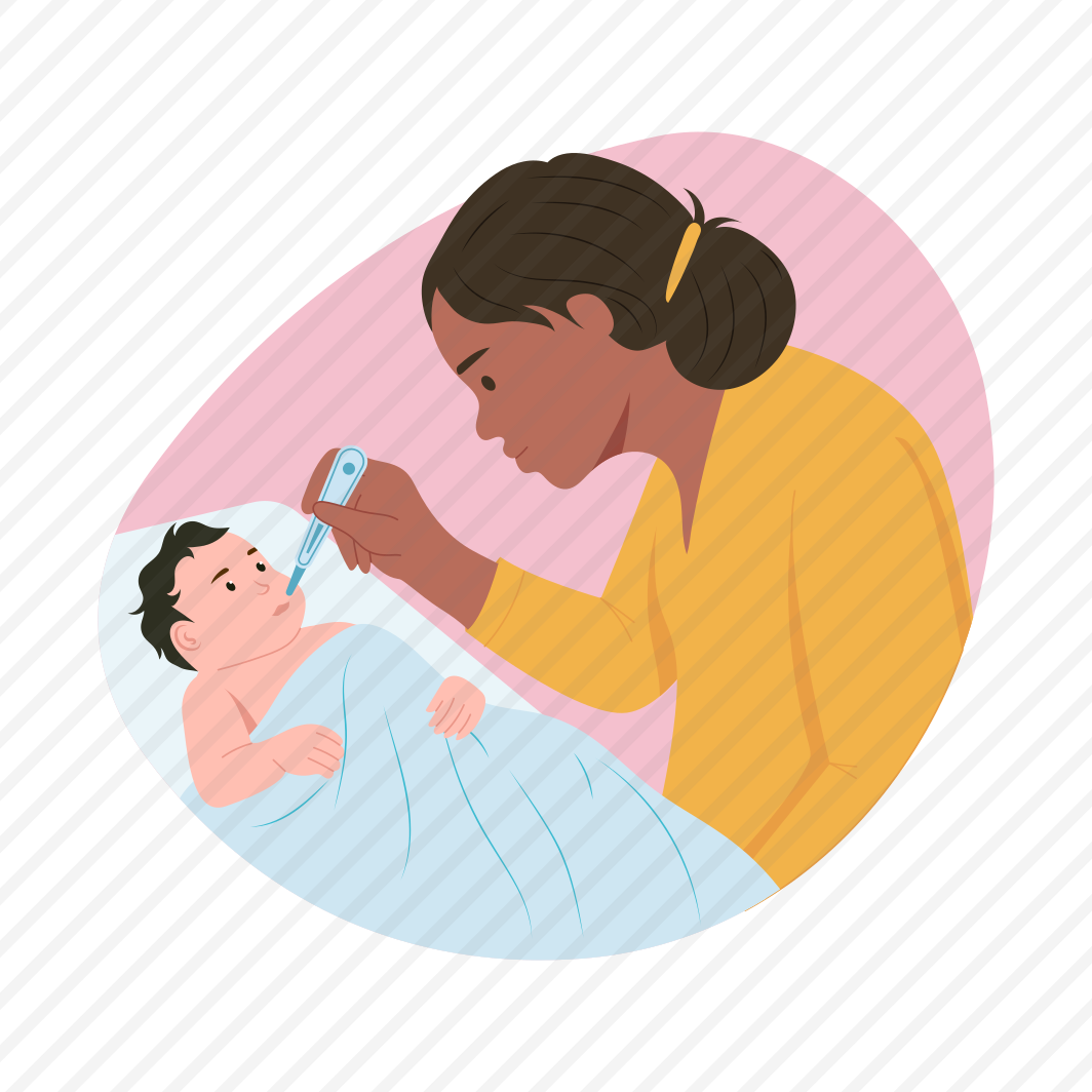 Newborn Fever, Sickness, Checkup, Baby, Motherhood preview