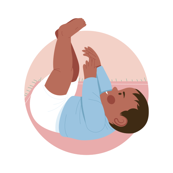 Newborn Playing, Infant, Enjoying, Baby, Happy illustration