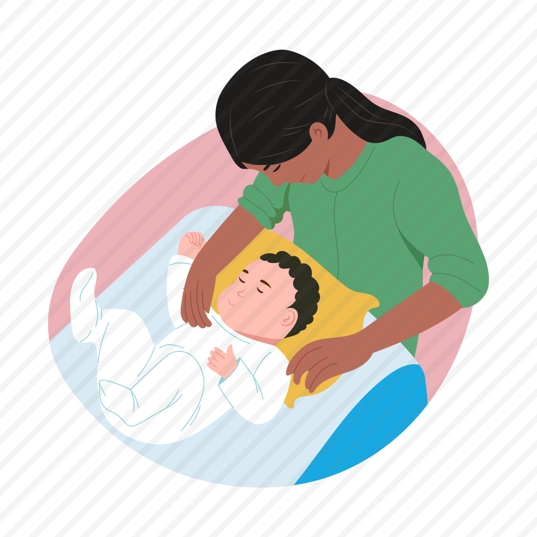 Newborn Sleeping, Resting, Affection, Parenting,  Motherhood preview