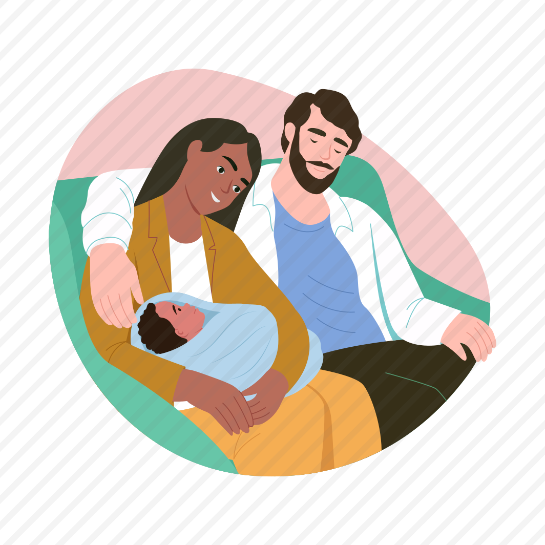 Parenthood, Family, Happy, Newborn, Affection, preview