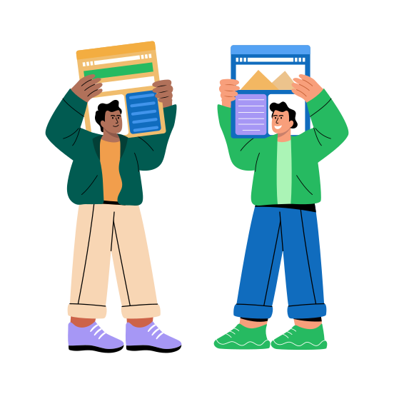 Comparative Ads, Promotion, Comparison, Advertising, Campaign illustration