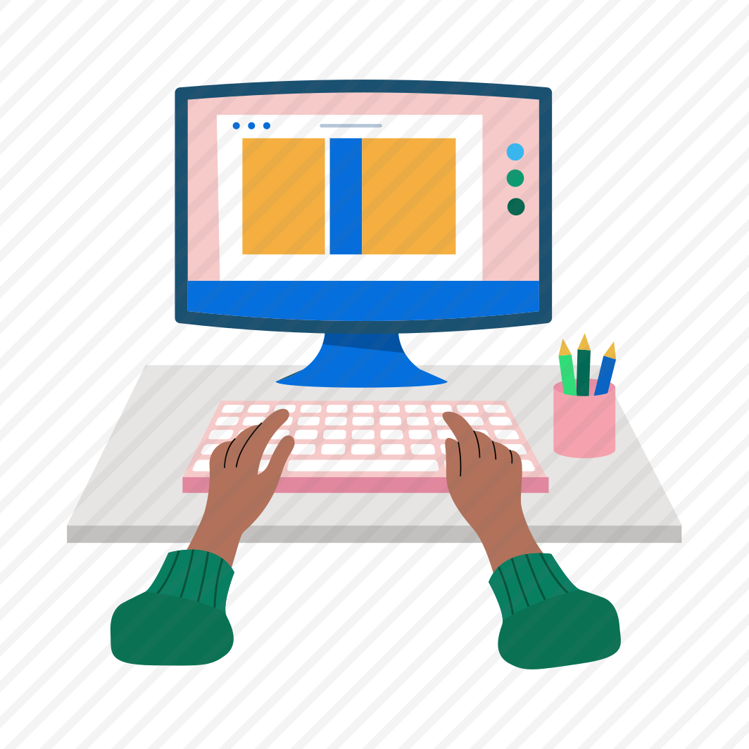 Digital Designing, Work, Monitor, Computer, Desktop preview