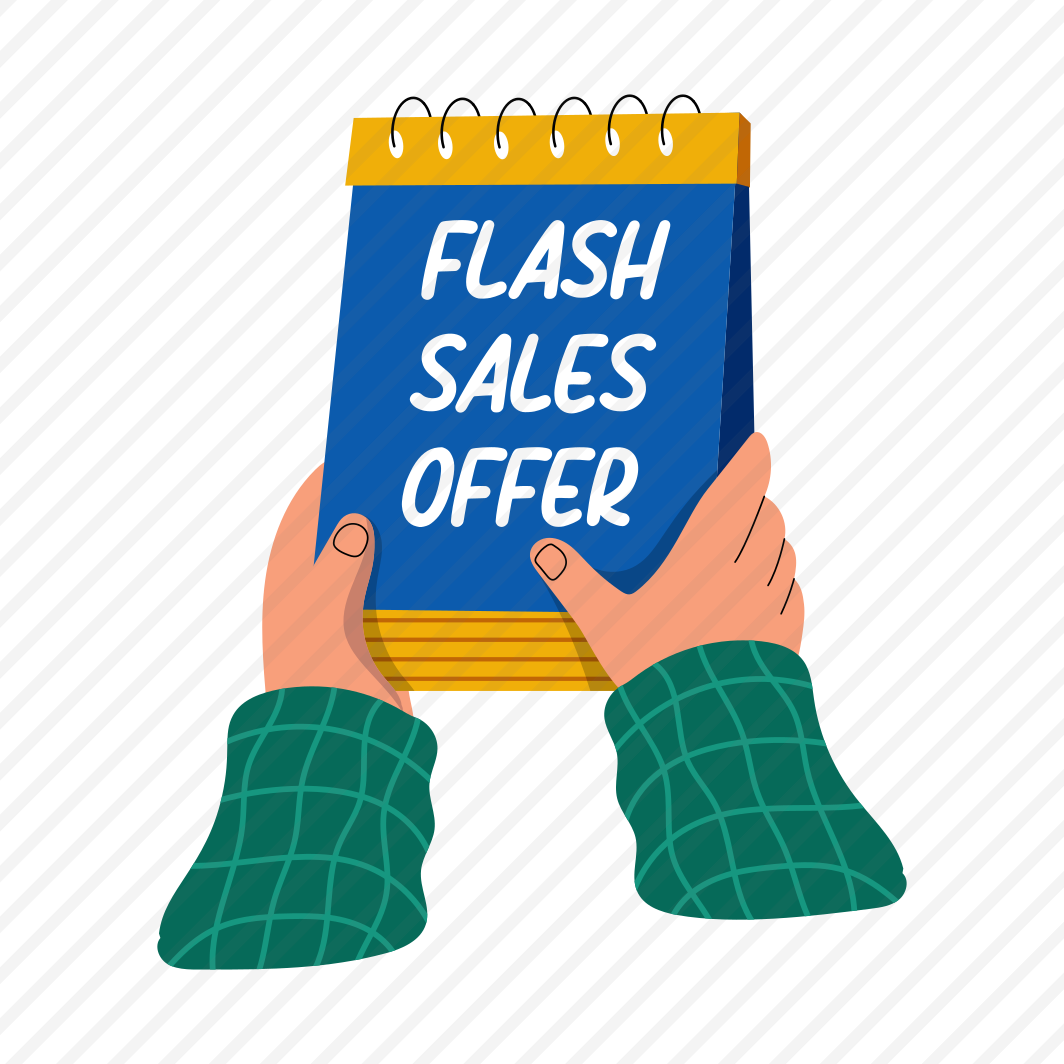 Flash Offer, Sale, Advertising, Promotion, Marketing preview