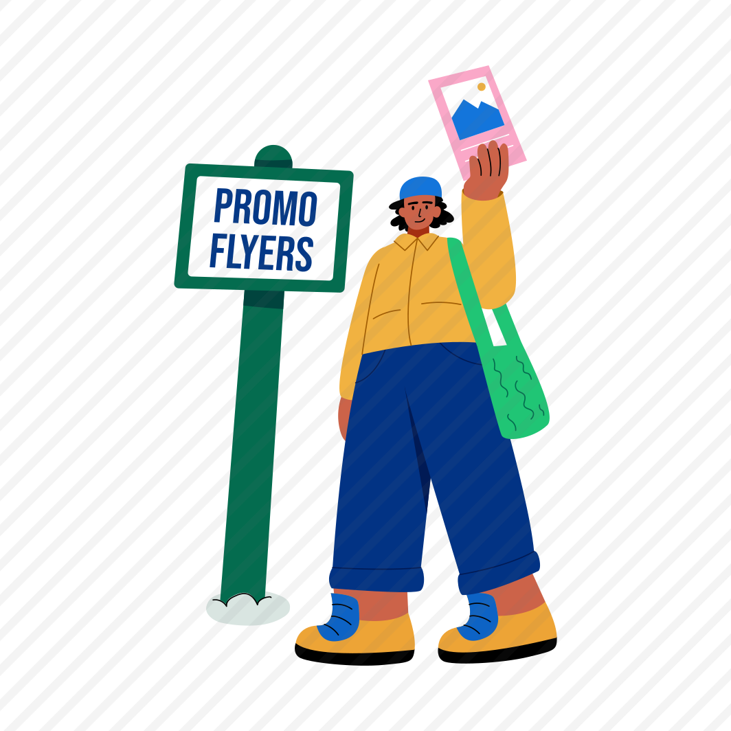 Promo Flyers, Leaflets, Promoter, Advertising, Marketing preview